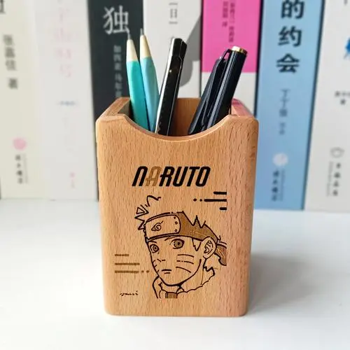 木制筆筒打標樣品 木制筆筒打標樣品